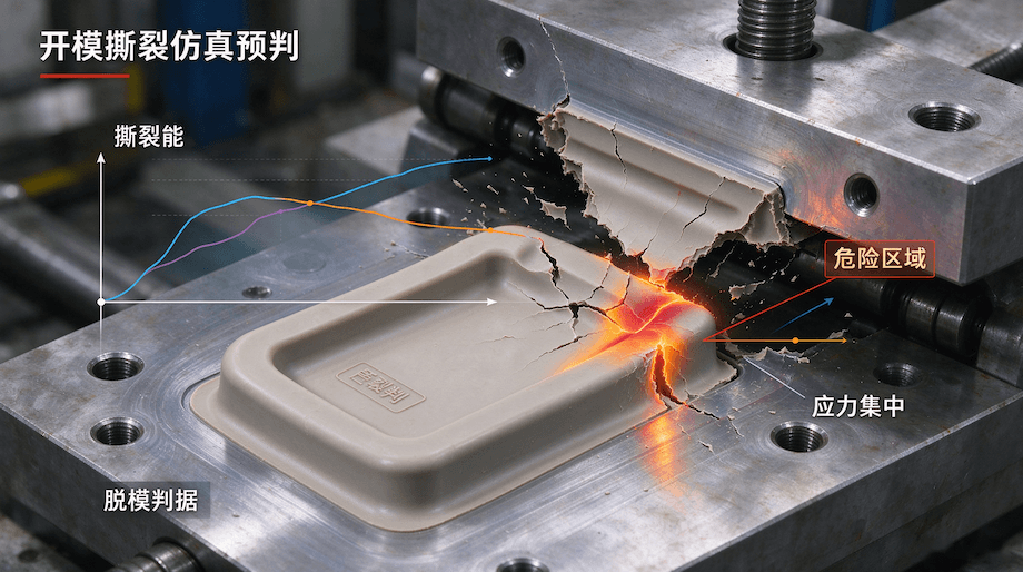 橡胶硫化工艺窗口仿真求解 橡胶仿真